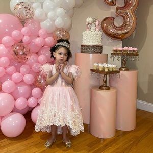 Itty Bitty Toes Allie Gown in pink
